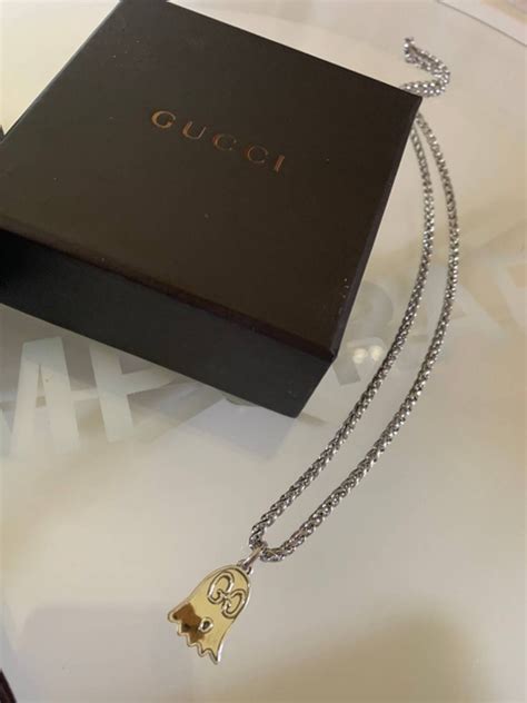 gucci ghost uomo|gucci ghost necklace.